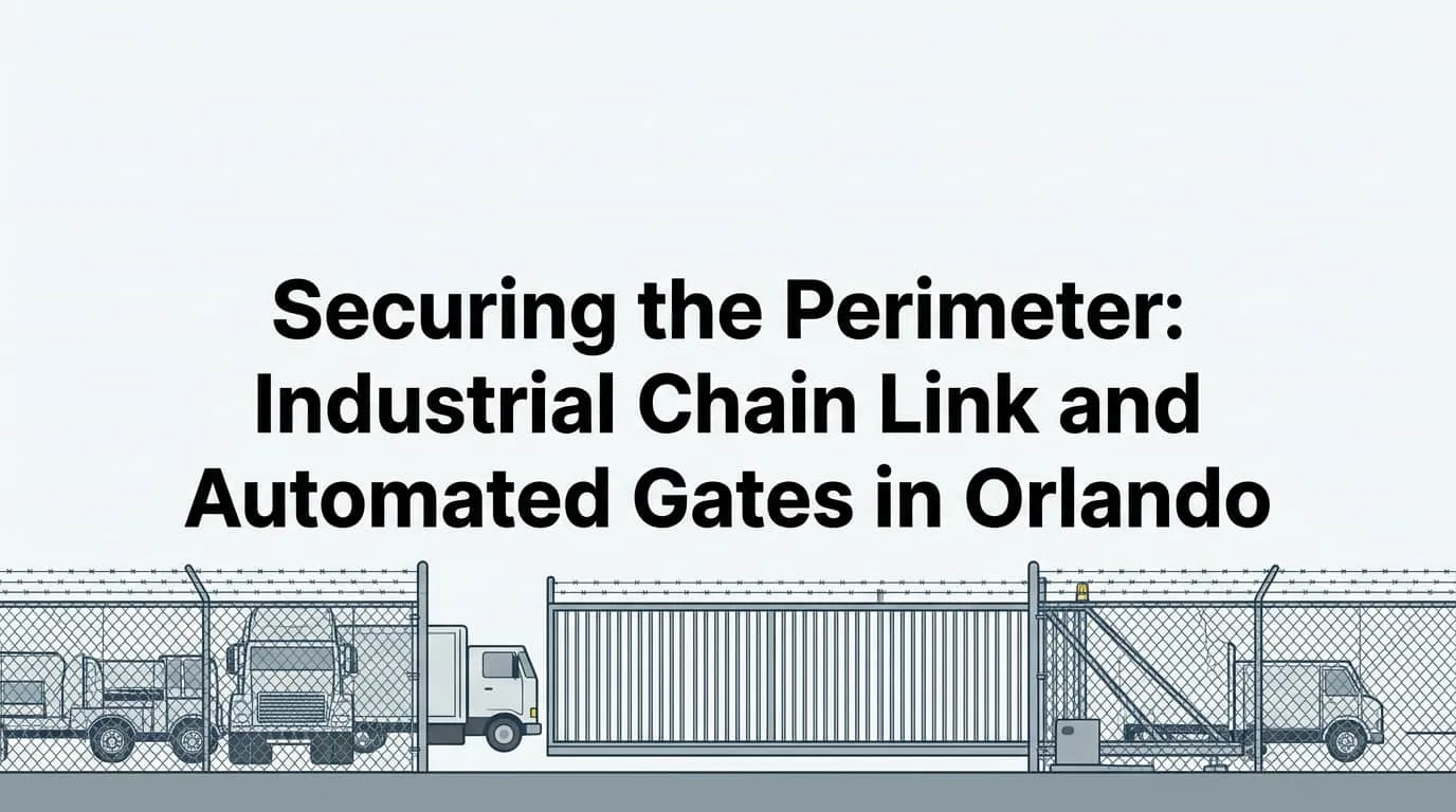 Securing Orlando Properties With Chain Link & Gates