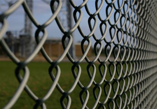 Chain link fence