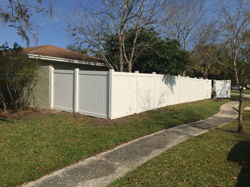 Vinyl Fence Installation